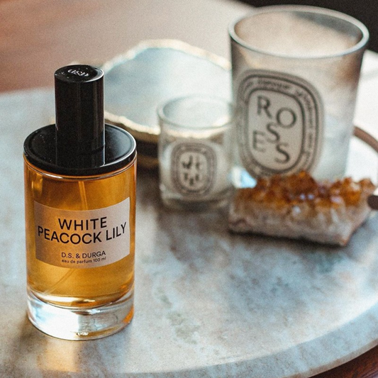 D.S. & Durga White Peacock Lily
