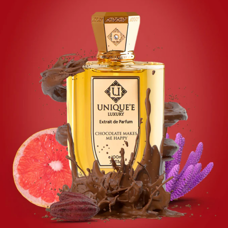 Unique'e Luxury Chocolate Makes Me Happy Extrait de Parfum