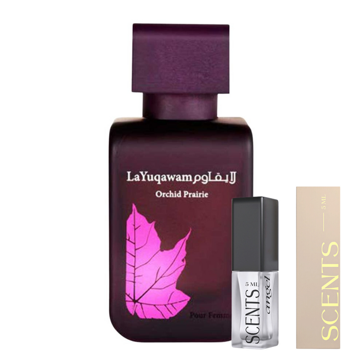 Rasasi La Yuqawam Orchid Prairie for women | Samples