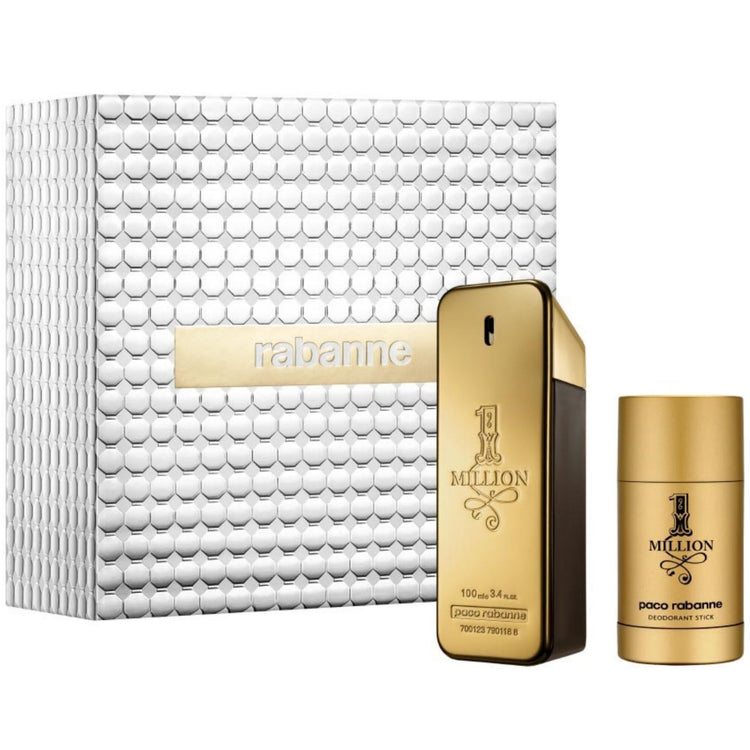 Paco Rabanne 1 Million Eau De Toilette Gift Set for Men