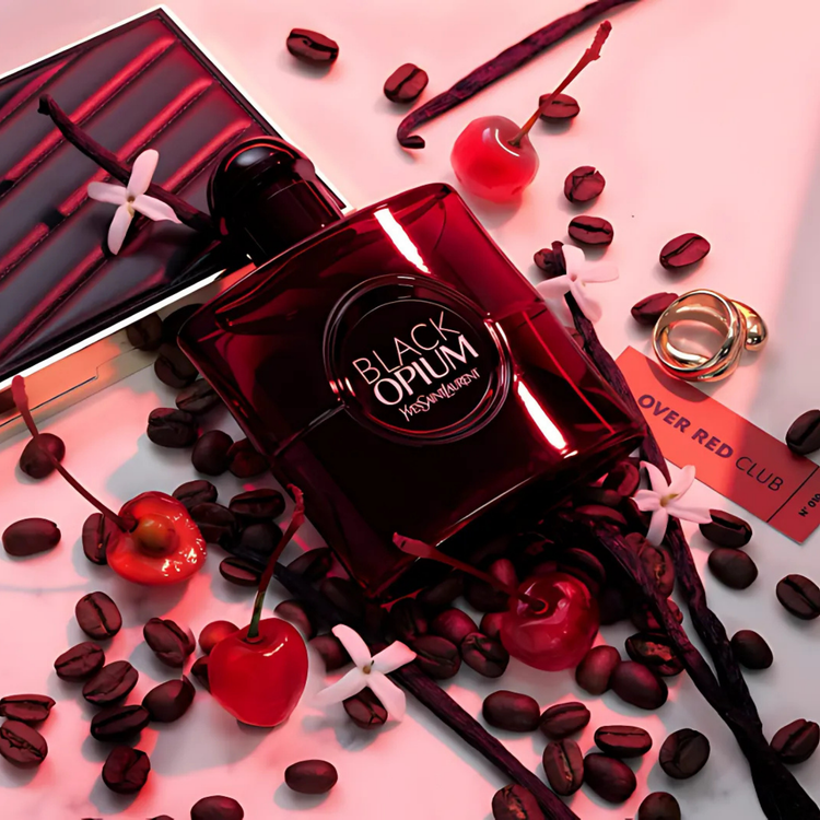 Yves Saint Laurent's Black Opium Over Red for women | Samples