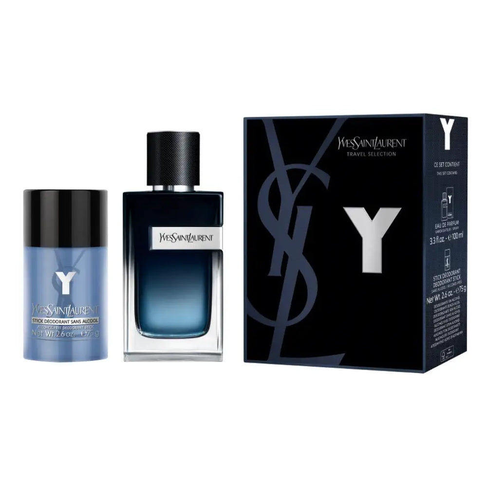 Yves Saint Laurent Y Travel Set for Men | Eau de Parfum +