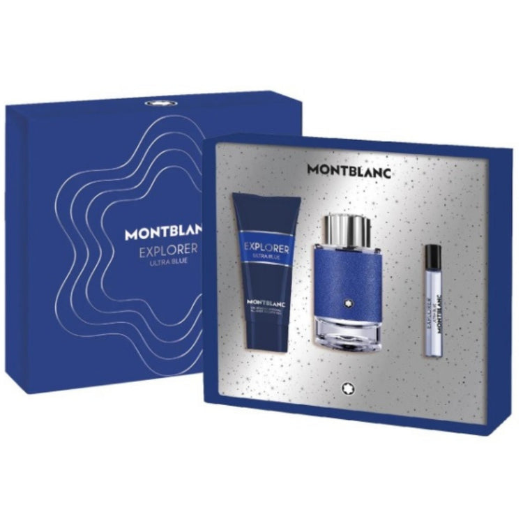 Montblanc Explorer Ultra Blue Eau de Parfum Gift Set for Men