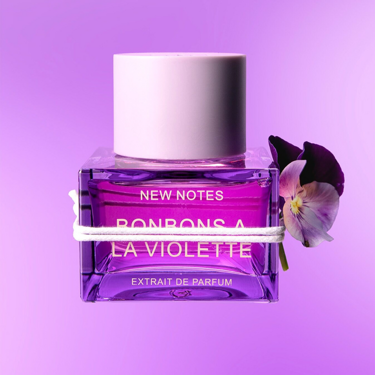 New Notes Bonbons A La Violette Extrait De Parfum