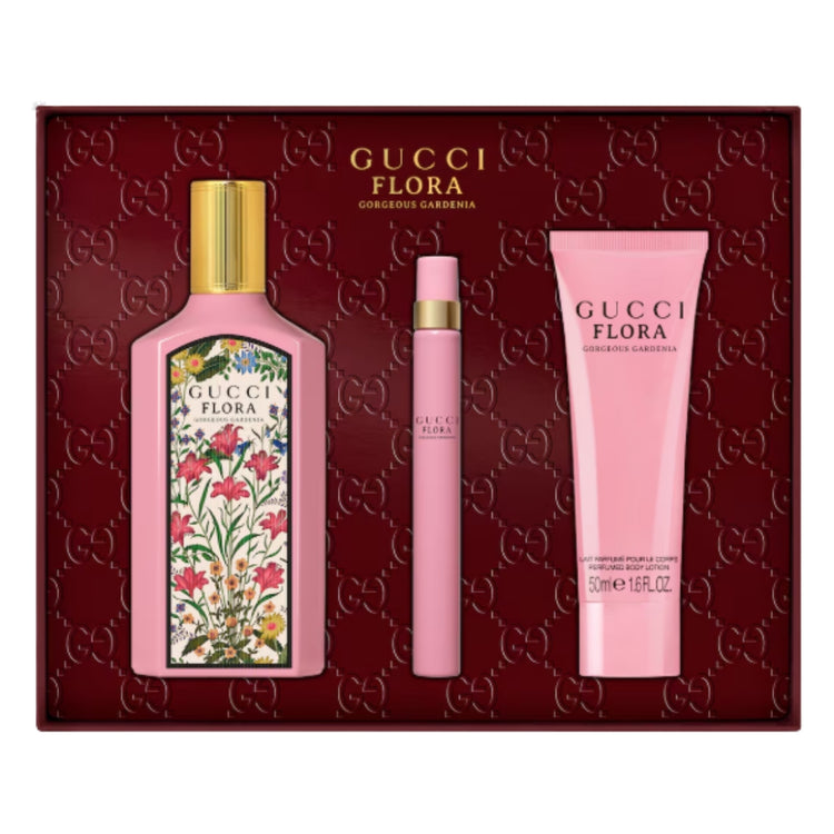 Gucci Flora Gorgeous Gardenia Gift Set Eau De Parfum