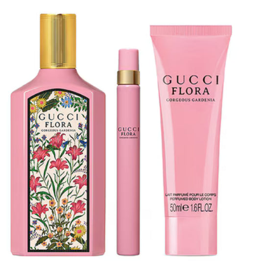 Gucci Flora Gorgeous Gardenia Gift Set Eau De Parfum