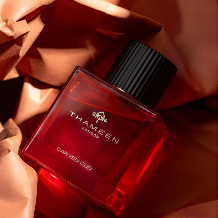 Thameen Red Carved Oud Extrait De Parfum