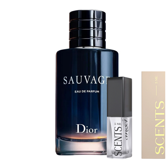 香水(男性用) Christian Dior Sauvage 100ml Christian Dior Sauvage Sample for Men | Raw Freshness & Bold