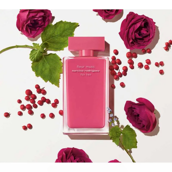 Narciso Rodriguez Fleur Musc for Women – A Floral Heart with Fiery