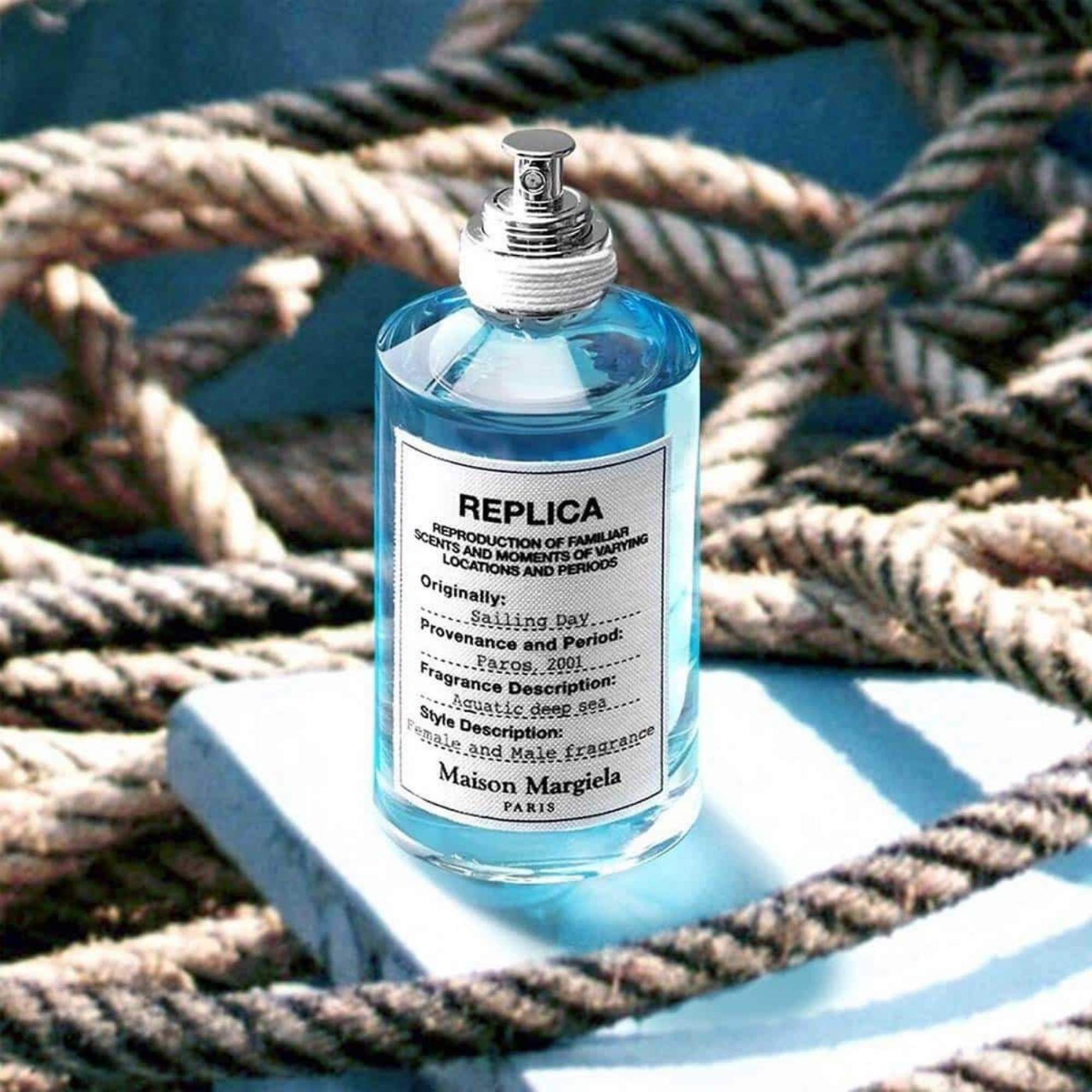 香水(ユニセックス) Maison Margiela REPLICASailing Day 100ml Maison Martin Margiela Sailing Day Eau de Toilette– 5ml & 10ml
