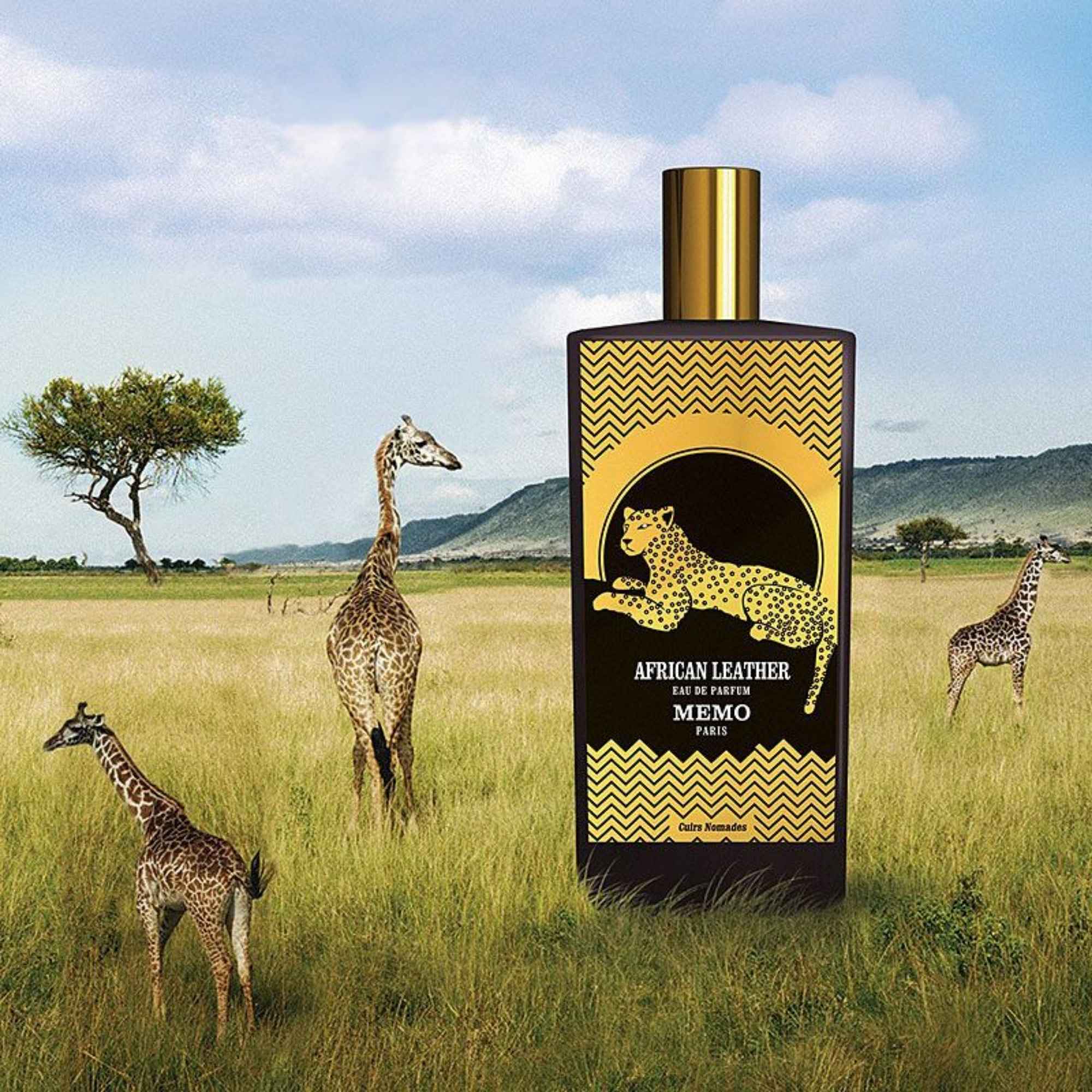 Memo Paris.アフリカの革 80ml.香水 Memo Paris African Leather Eau De Parfum– 5ml & 10ml Samples and