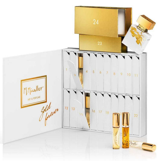 M. Micallef Advent Calendar Ylang in Gold 2023 Eau de Parfum Luxury Niche Fragrance Discovery Set