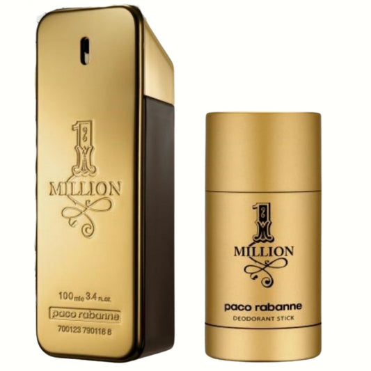 Paco Rabanne 1 Million Eau De Toilette Gift Set for Men