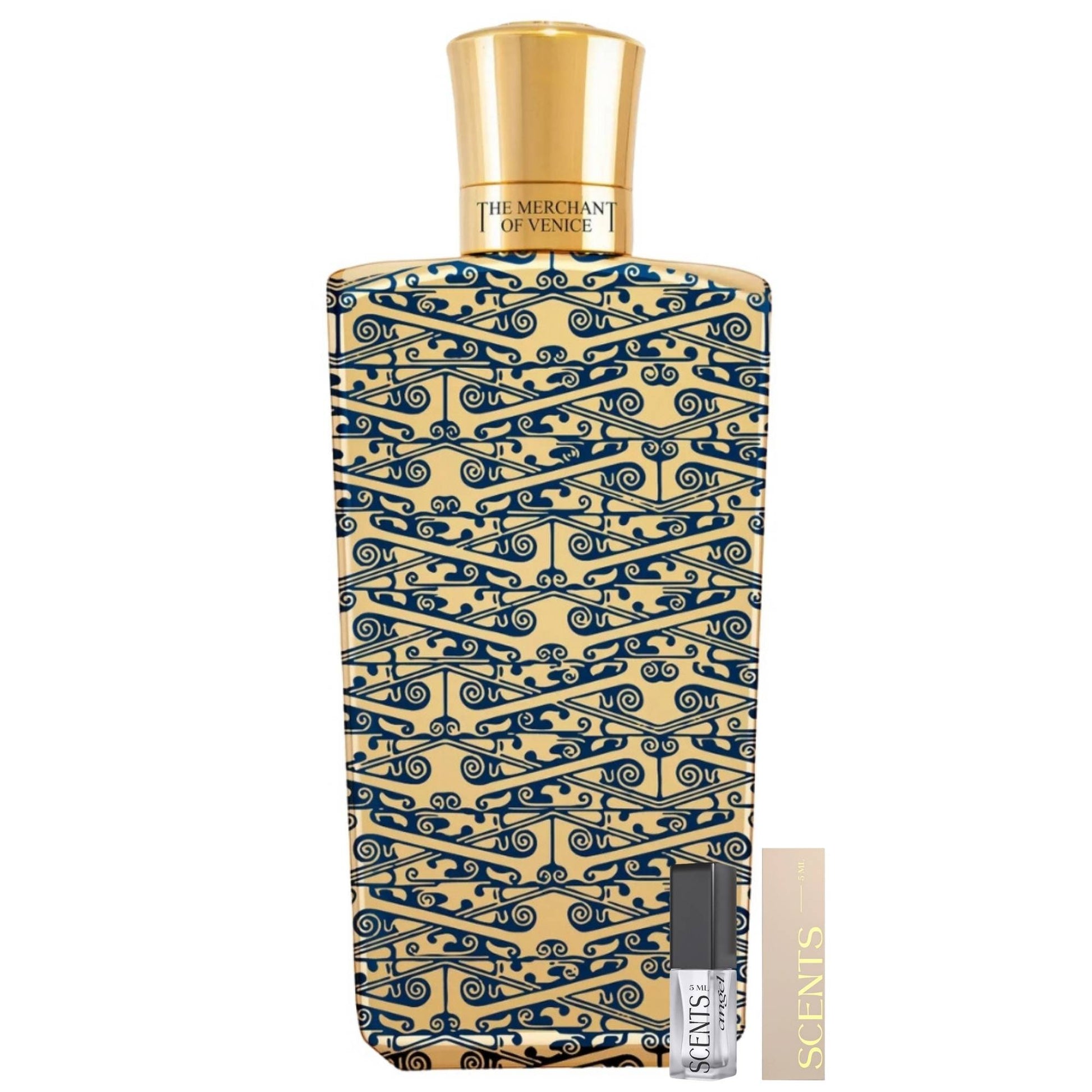 	merchant-of-venice, gold-regatta, eau-de-parfum, unisex-perfume, marine-woody, niche-fragrance, sample, decant, 5ml,  travel-size, luxury-fragrance, 2023, veronique-nyberg, red-algae, fig, salt, immortelle, vanilla, amber, aquatic-perfume, summer-scent, venetian-perfume