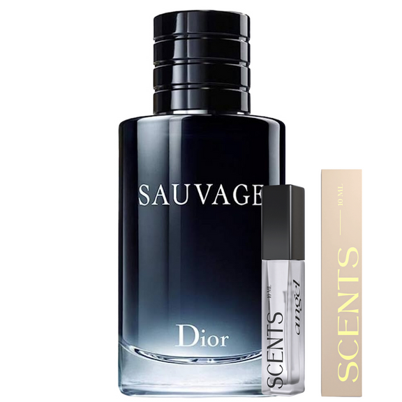 Christian Dior Sauvage Eau de Toilette– 5ml & 10ml Samples and Christian Dior Sauvage Eau de Toilette– 5ml & 10ml Samples and