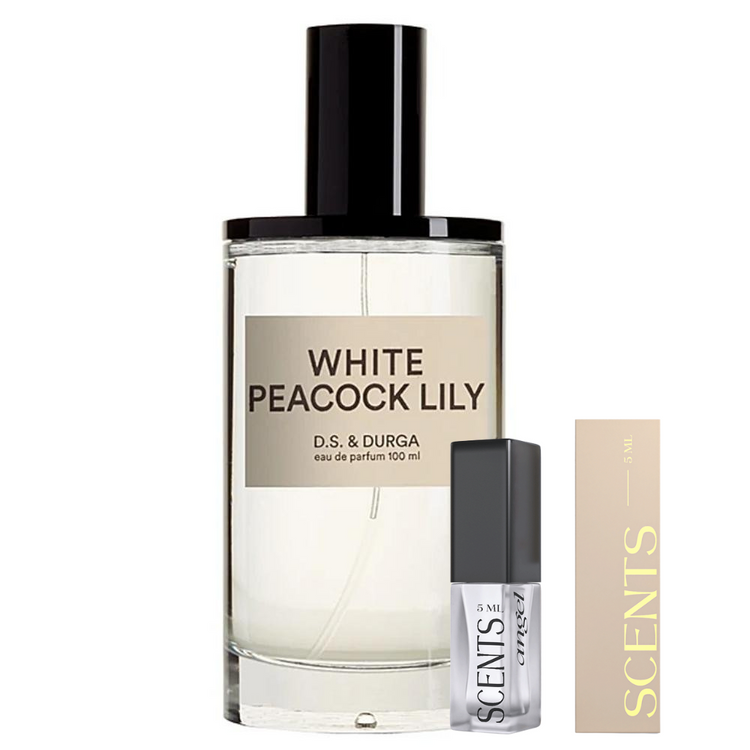 D.S. & Durga White Peacock Lily