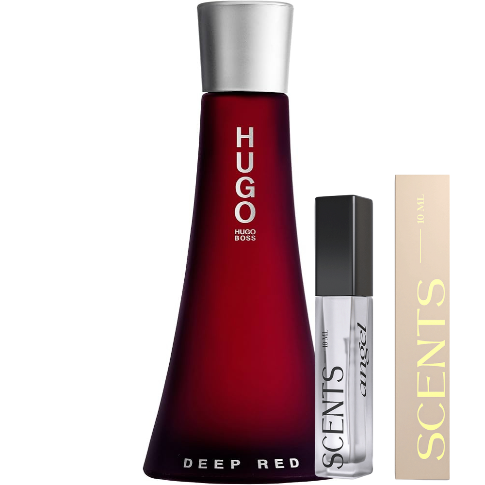 Deep Red Samples Hugo Boss Deep Red Sample for Women | Bold & Seductive Fragrance ...