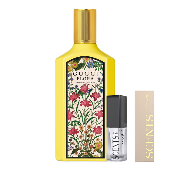 Gucci Flora Gorgeous Orchid Sample for Women | Fresh Floral  display picture 3