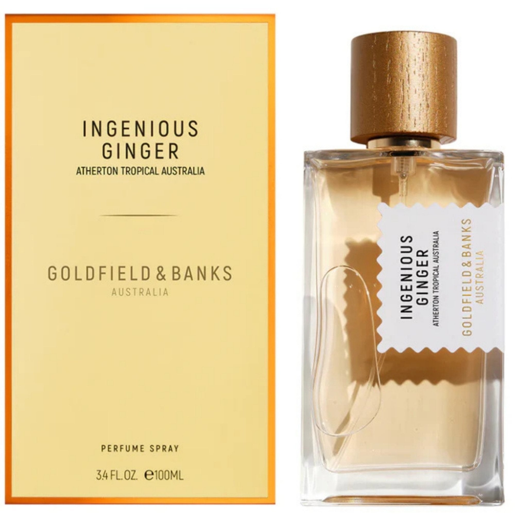 INGENIOUS GINGER 50ml GOLDFIELD&BANKS香水 Goldfield & Banks Ingenious Ginger Eau De Parfum– 5ml & 10ml