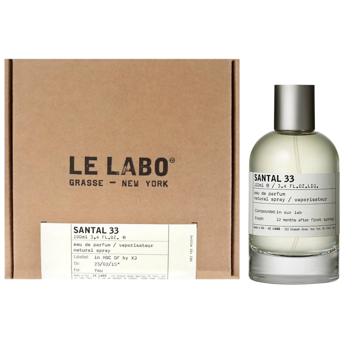 Le Labo Santal 33 Eau de Parfum – 5ml & 10ml Samples and Full
