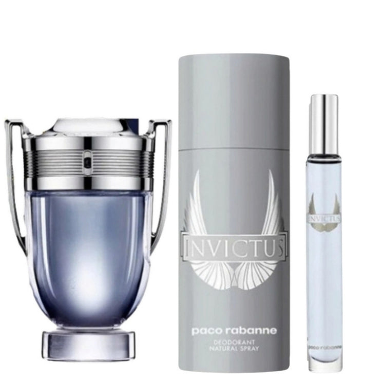 Paco Rabanne Invictus Set Traveler Eau De Toilette for Men