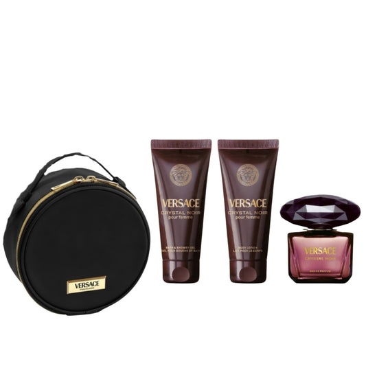 Versace Crystal Noir Gift Set Eau De Parfum