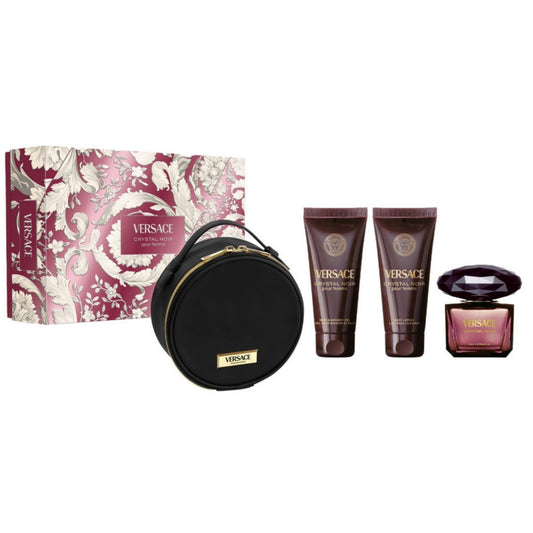 Versace Crystal Noir Gift Set Eau De Parfum