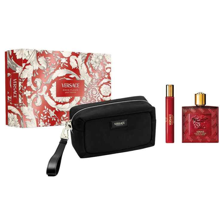 Versace Eros Flame Gift Set Eau De Parfum