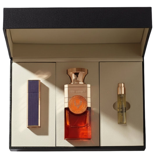 Electimuss The Wanderlust Set – Caspian Cherry Pure Parfum Gift Collection