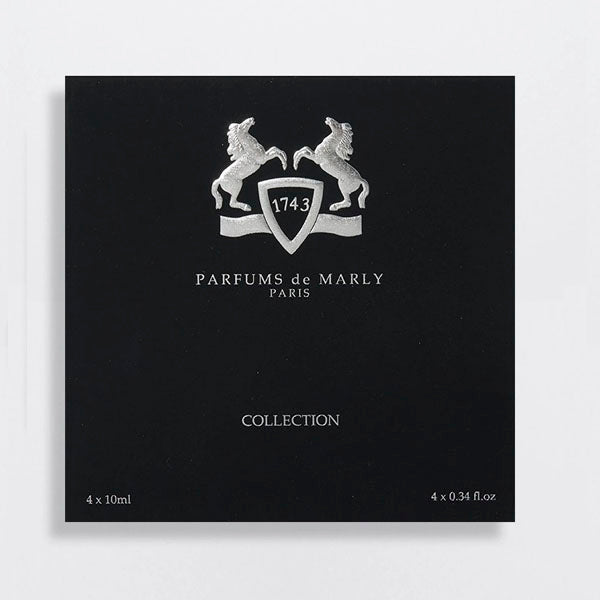 Parfums de Marly Masculine Discovery Collection4 X 10 ML by Parfums de Marly Scents Angel ScentsAngel Luxury Fragrance, Cologne and Perfume Sample  | Scents Angel.