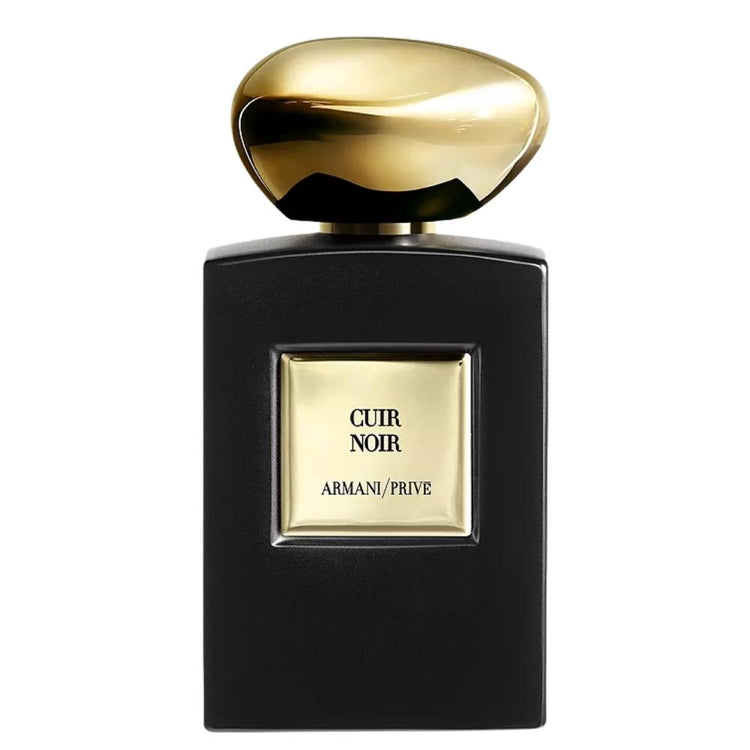 Giorgio Armani Privé Cuir Noir